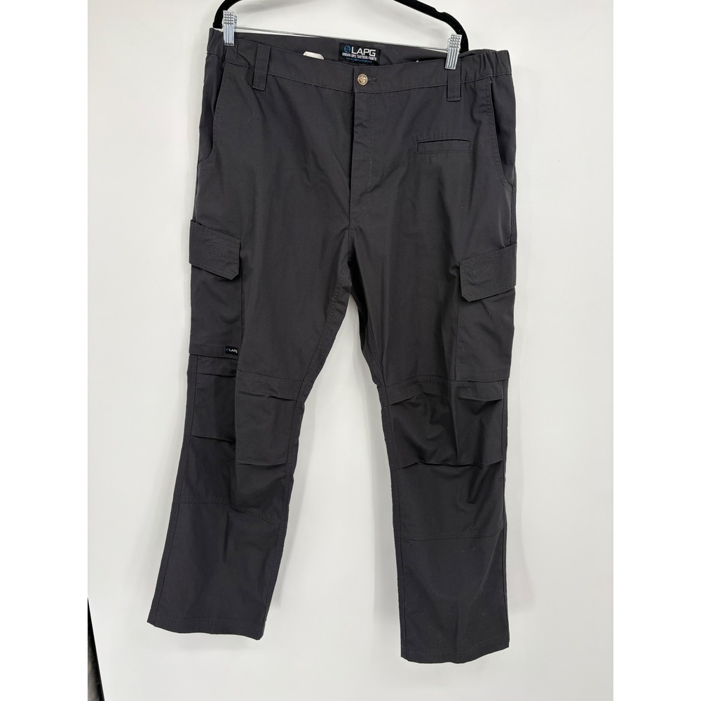 LA Police Gear Urban Ops Tactical Pants Mens 40x32 Gray Ripstop Cargo LAPG